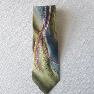 J.Garcia Snail Garden Collection Fifty-Five Tie